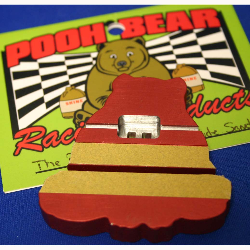 PBBEAR-POOH BEAR BRUSH RADIUS/GUIDE SANDIN TOOL