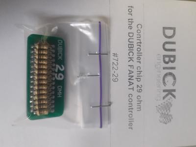 DUBICK CHIP FOR CONTROLLER 29 OHM