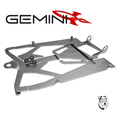 MID-AMERICA 1/24 GEMINI FLEXY CHASSIS STAINLESS STEEL