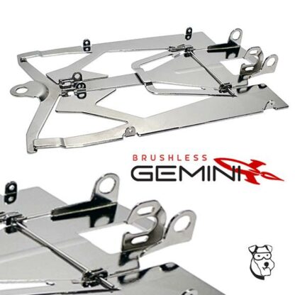 MAR219-MID-AMERICA 1/24 BRUSHLESS GEMINI FLEXI CHASSIS HEAT TREATED