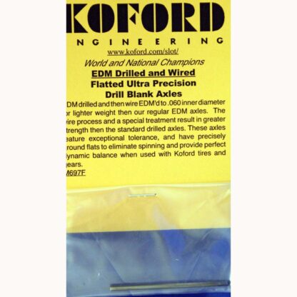 KOF697F-KOFORD EDM DRILLED/WIRE CUT HOLLOW AXLE