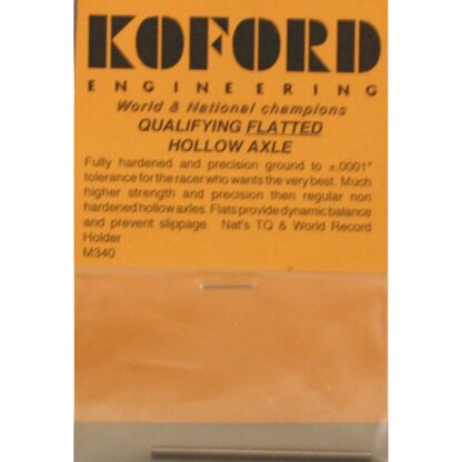 KOFORD PREMIUM FLATTED HOLLOW AXLE