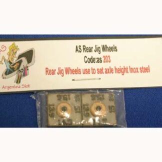 AS203-ARGENTINA SLOT 3/32 REAR JIG WHEELS STEEL