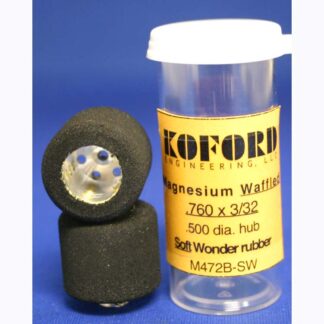 KOF472B-SW-KOFORD .760X3/32 WAFFLED .500 HUB SOFT WONDER TIRES