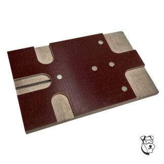 MAR414 - PARMA PHENOLIC HEAT RESISTANT TECH BLOCK RECESSED FOR GUIDE & TIRES