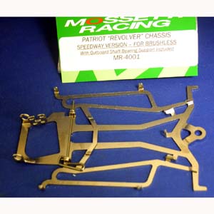MR4001-MOSSETTI PATRIOT REVOLVER BRUSHLESS "SPEEDWAY" 2 PIECE CHASSIS
